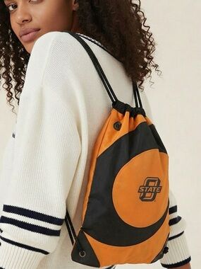 EUC OSU Orange Black Backpack Oklahoma State University- Cowboys